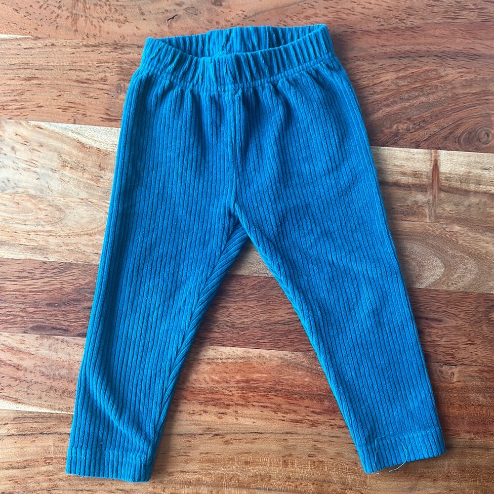 Hanna Andersson Ribbed Velour Leggings